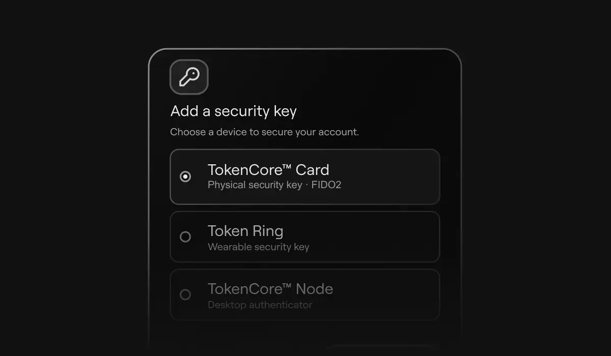 Add a Security Key