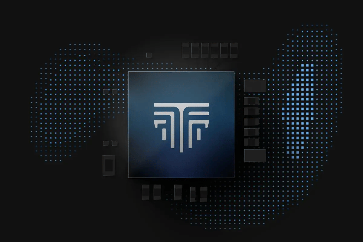 TokenCore secure element chip, where the private key is created and stays
