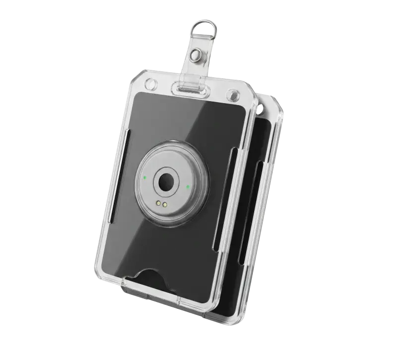 TokenCore™ Node in its id badge accessory