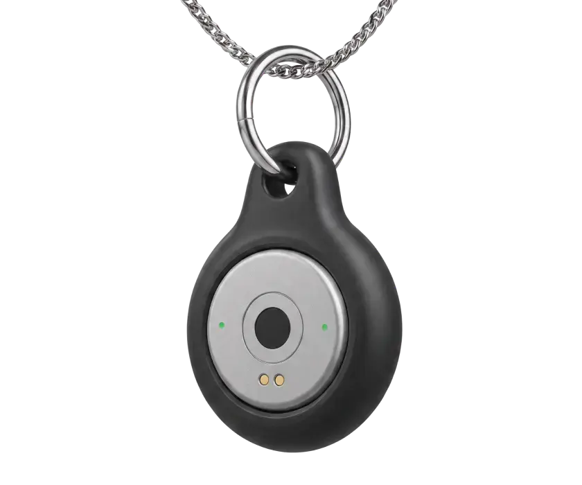 TokenCore™ Node in its lanyard accessory