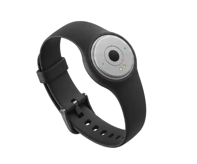 TokenCore™ Node in its silicone wrist band accessory
